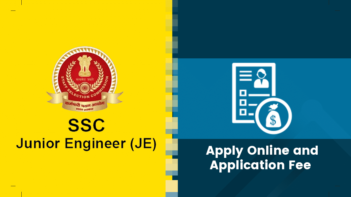 SSC JE Application Form