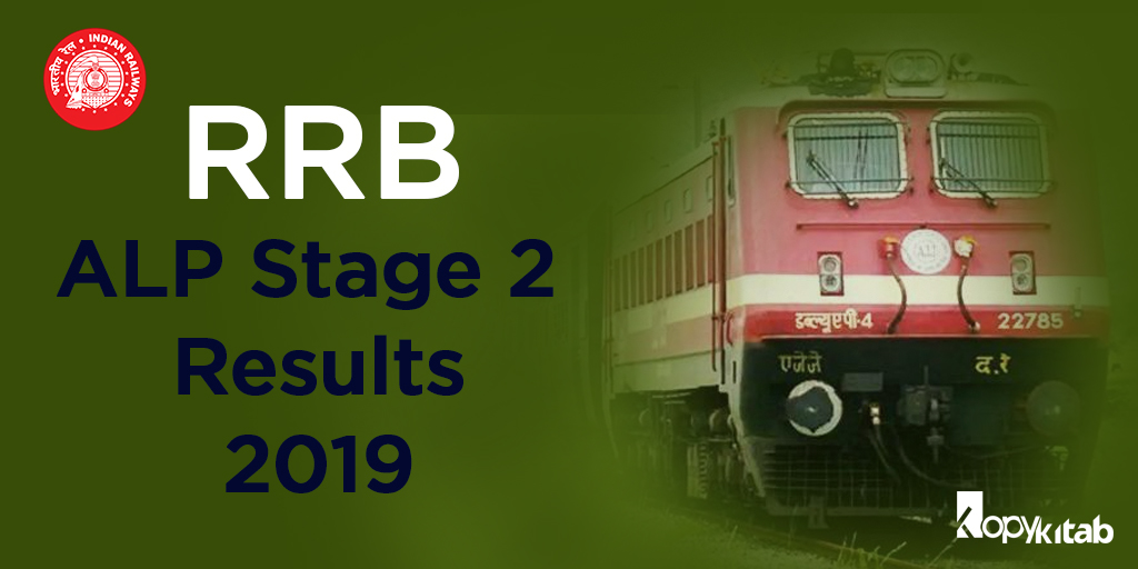 RRB ALP Stage 2 Results 2019