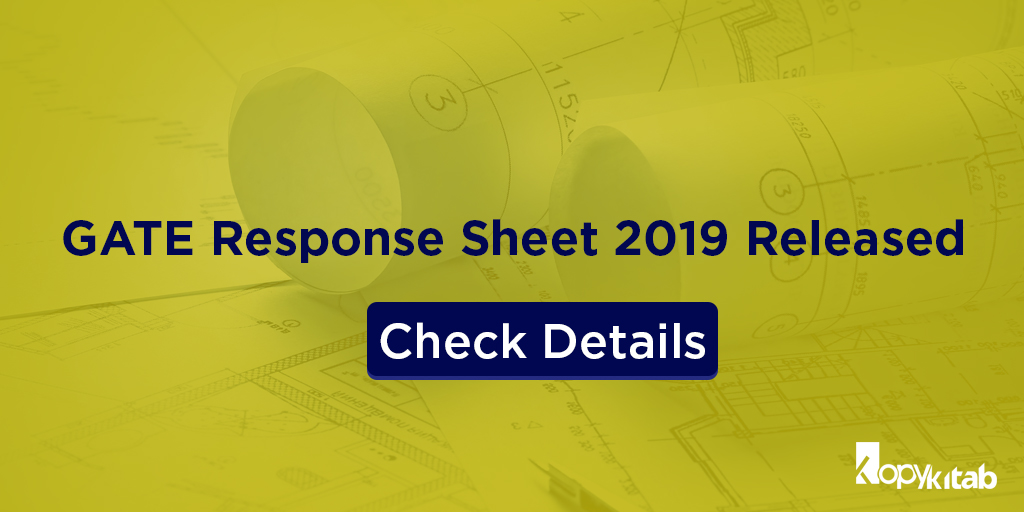 GATE Response Sheet 2019