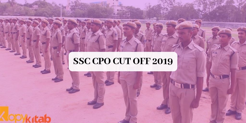 SSC CPO Cut off 2019