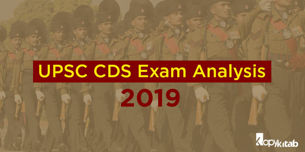 UPSC CDS Exam Analysis 2019