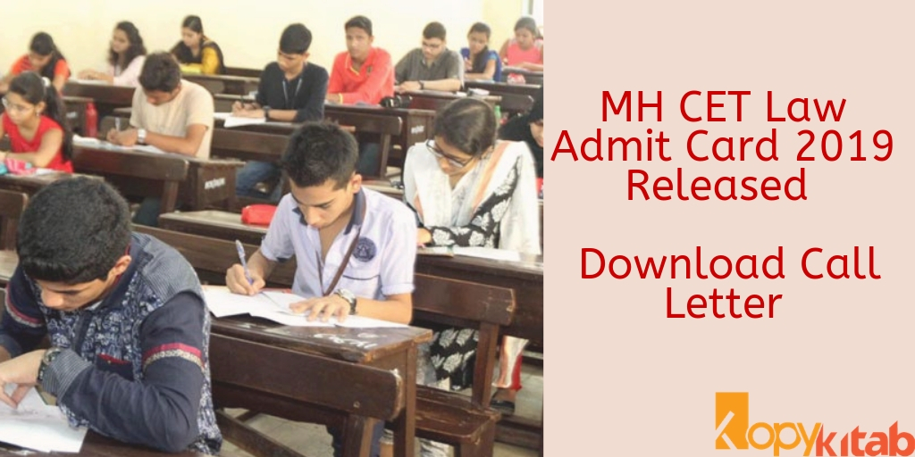 MH CET Law Admit Card 2019 Released