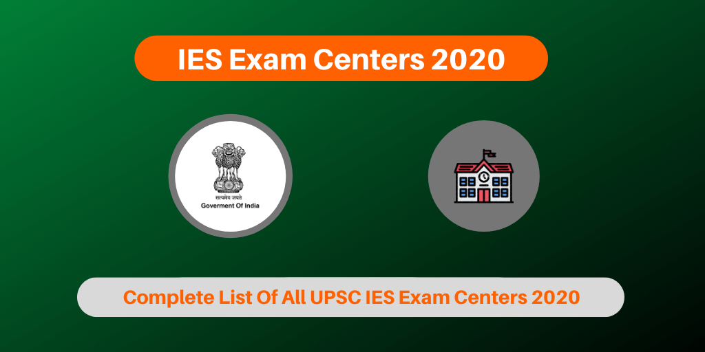 IES Exam Centers 2020
