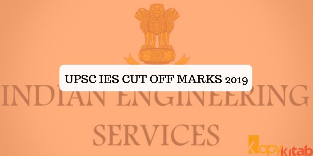 UPSC IES Cut off Marks 2019