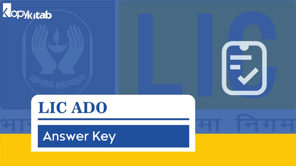 LIC ADO Answer key