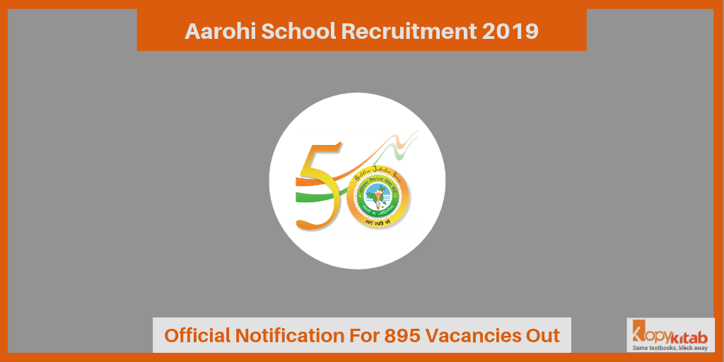 Aarohi School Recruitment 2019