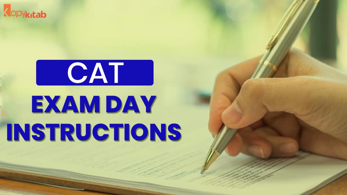 CAT Exam Day Instructions