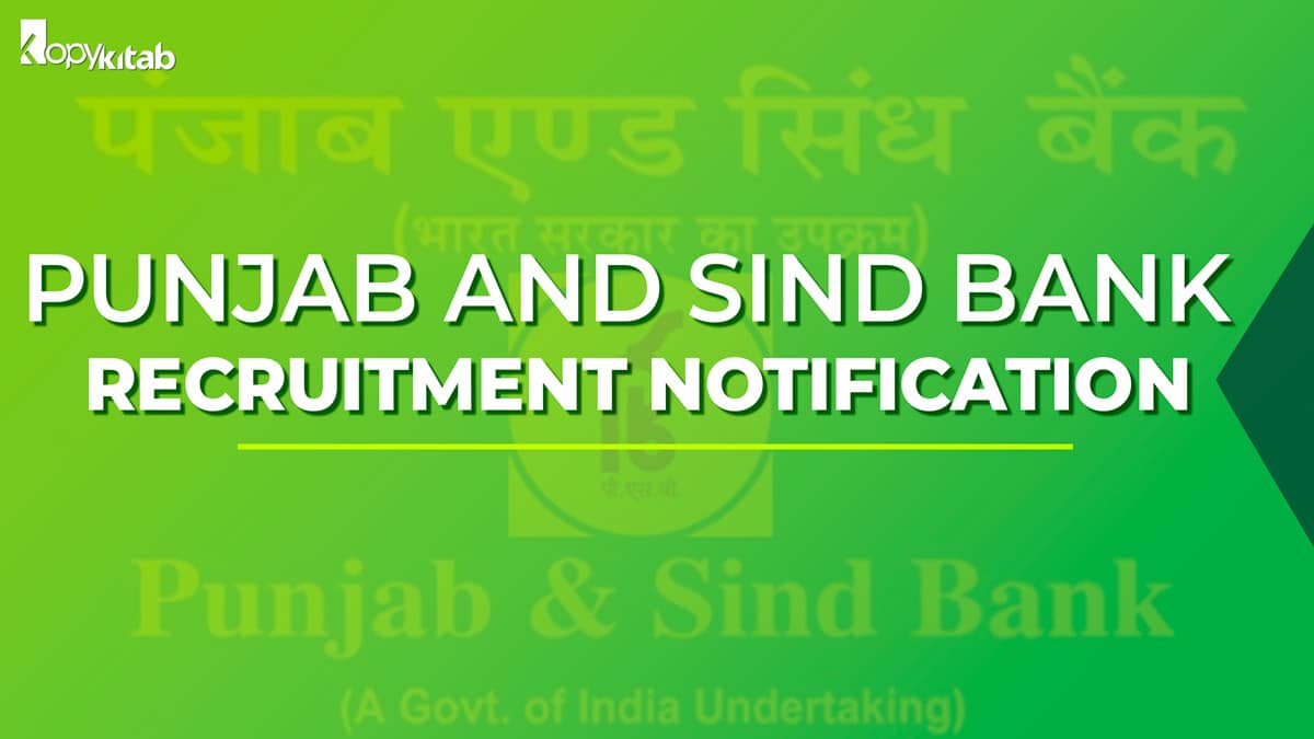 Punjab and Sind Bank Recruitment Notification