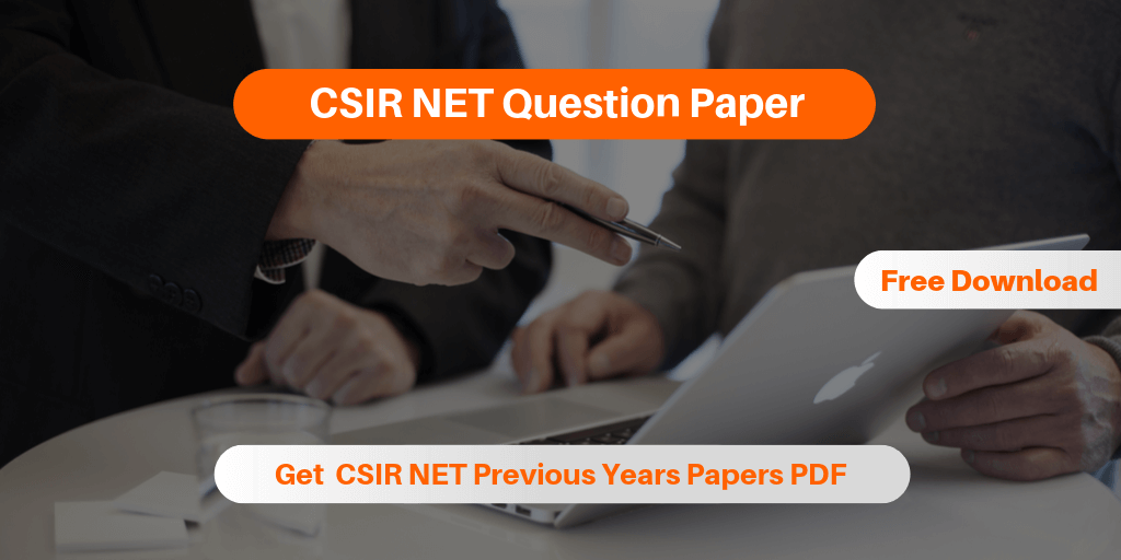 CSIR NET Question Paper