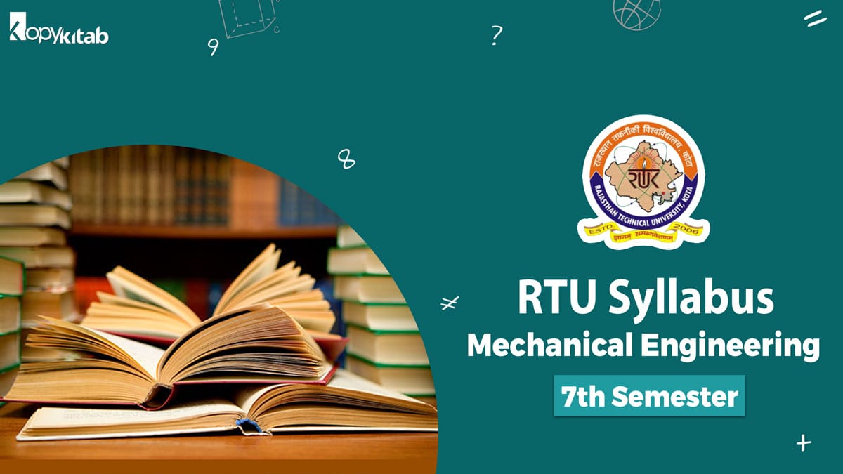 RTU Syllabus Mechanical Engineering 7th Semester