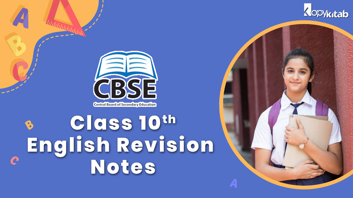 CBSE Class 10 English Revision Notes