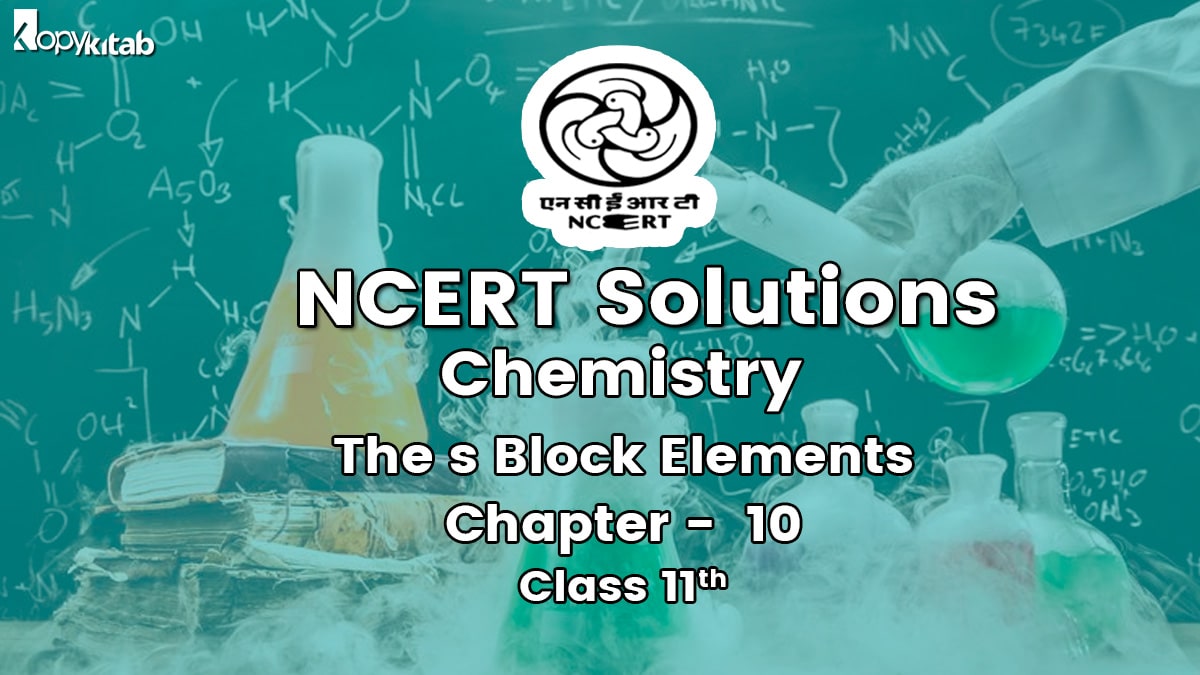 NCERT Solutions for Class 11 Chemistry Chapter 10 The s-Block Elements