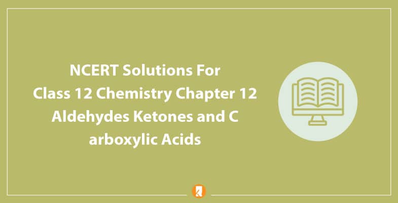 NCERT Solutions For Class 12 Chemistry Chapter 12