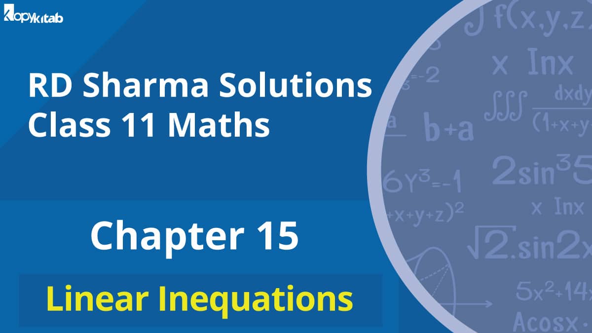 RD Sharma Solutions Class 11 Maths Chapter 15