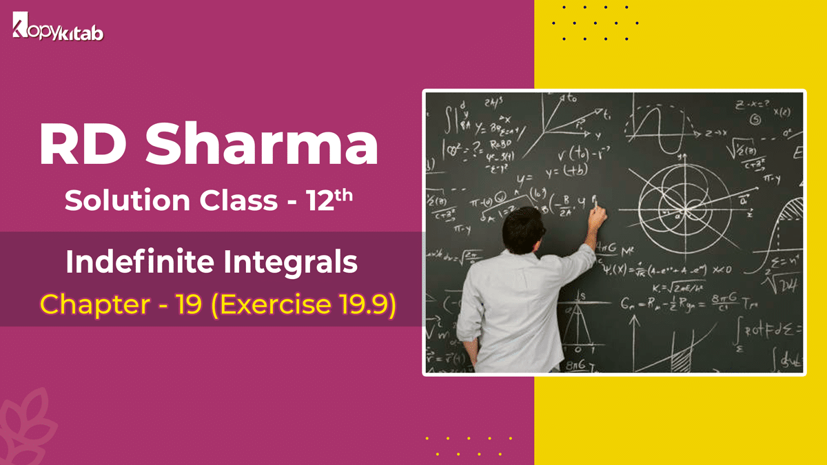 RD Sharma Solutions Class 12 Maths Chapter 19 Exercise 19.9