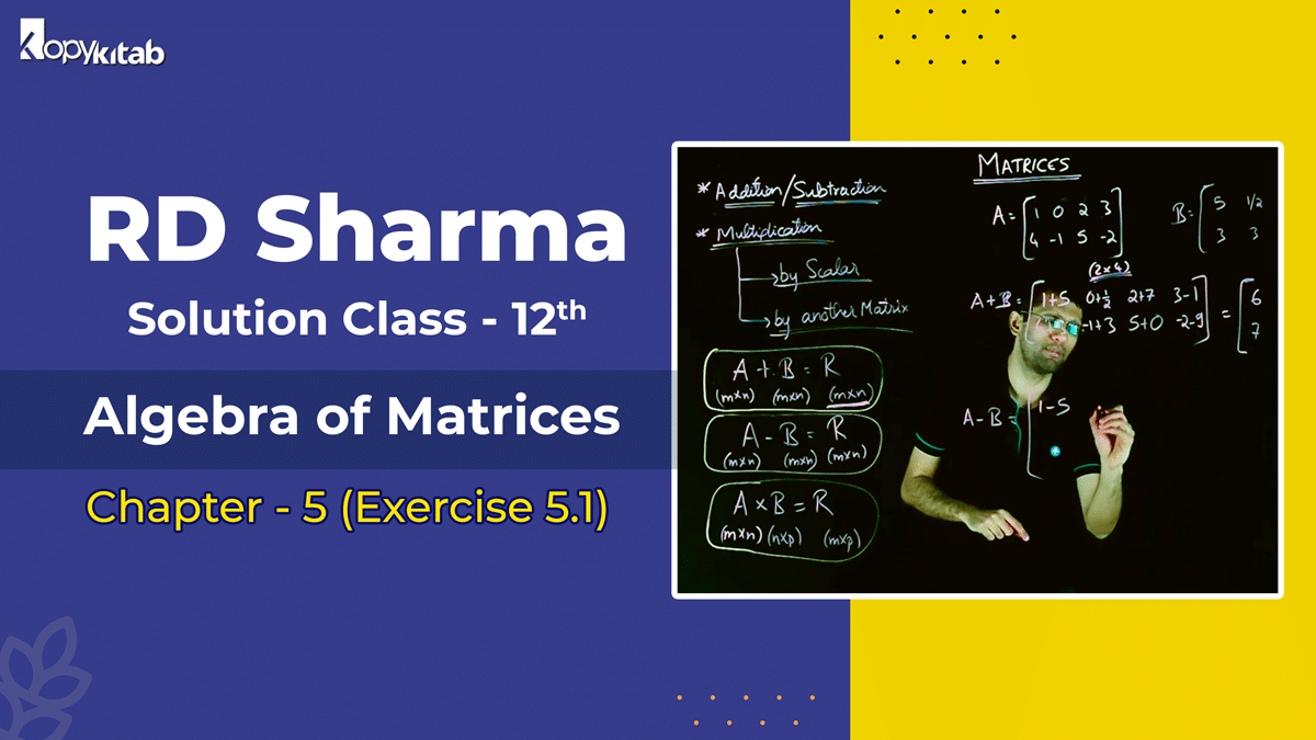 RD Sharma Solutions Class 12 Maths Chapter 5 Exercise 5.1