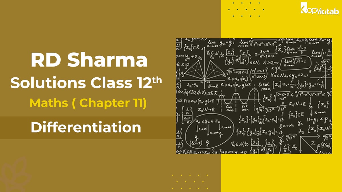 RD Sharma Solutions Class 12 Maths Chapter 11
