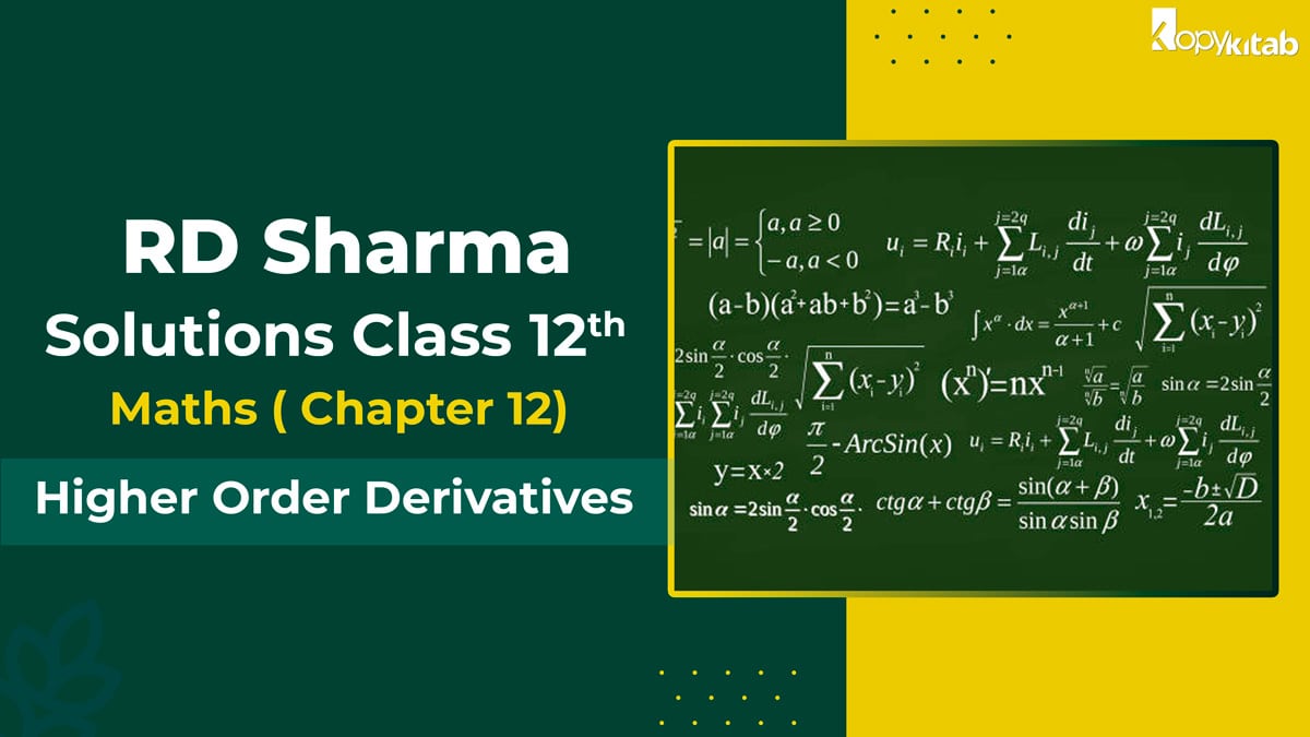 RD Sharma Solutions Class 12 Maths Chapter 12