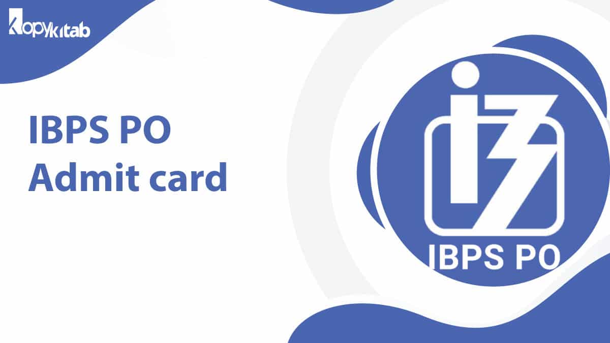 IBPS PO Admit card