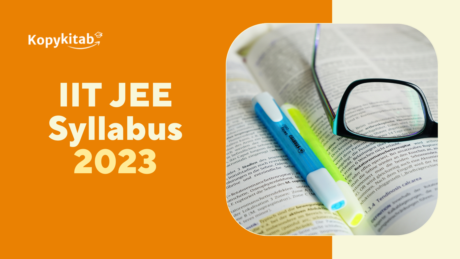 JEE Main Syllabus 2023