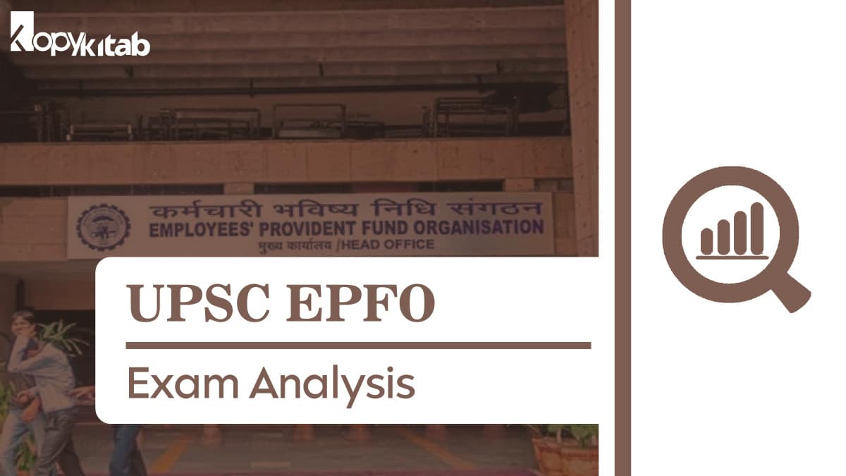 EPFO Exam Analysis