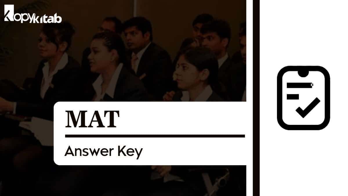 MAT Answer Key