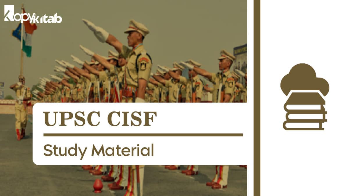 UPSC CISF Study Material