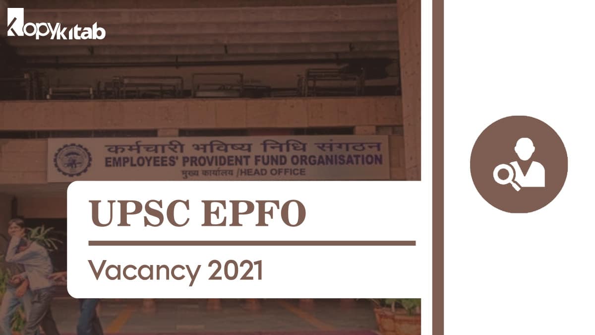 UPSC EPFO Vacancy
