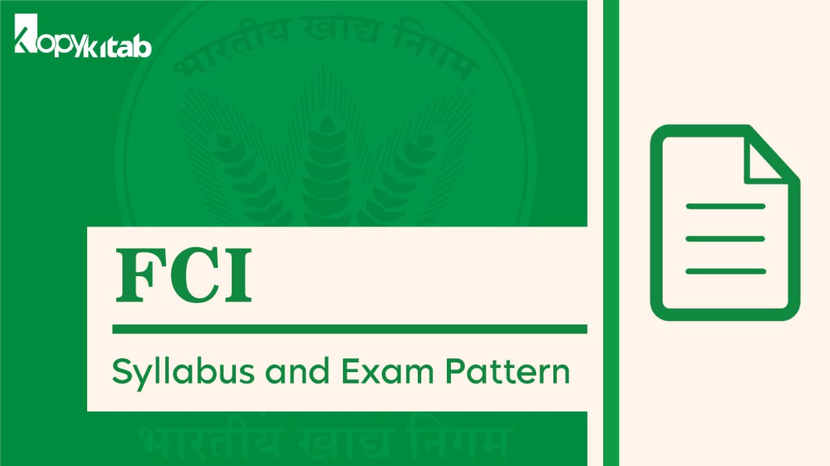 FCI Syllabus and Exam Pattern
