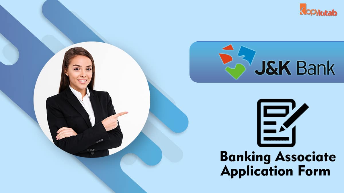 jk bank banking associate application form