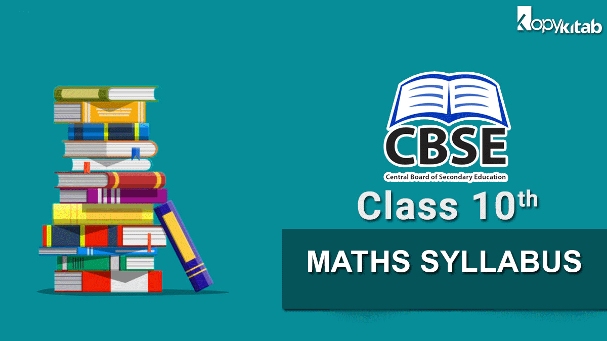 CBSE Class 10 Syllabus For Maths