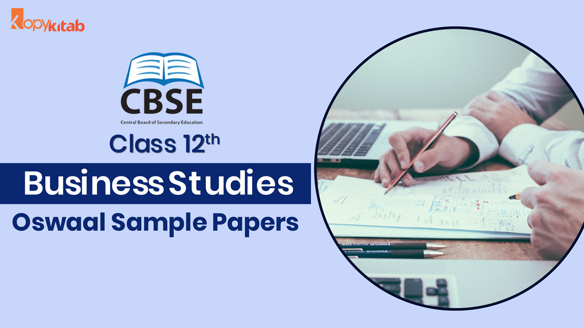 CBSE Class 12 Business Studies Oswaal Sample Papers