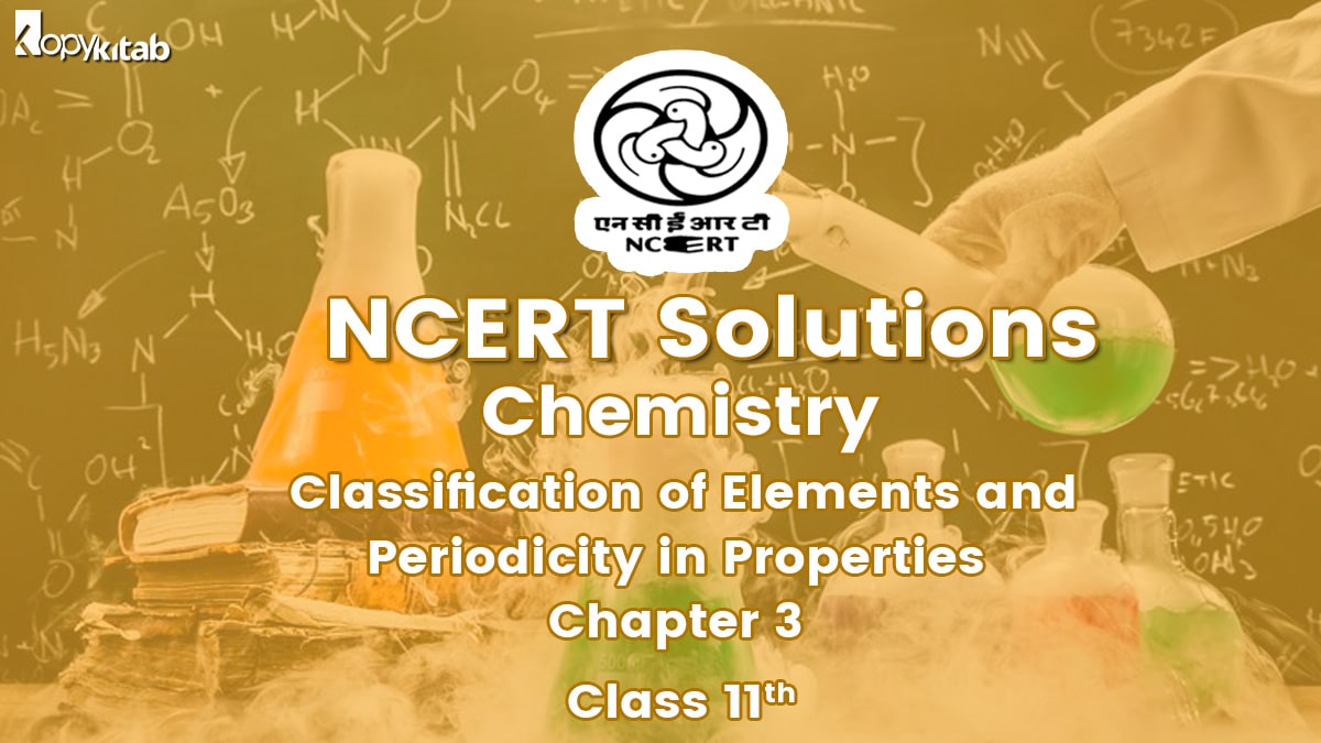 NCERT Solutions For Class 11 Chemistry Chapter 3