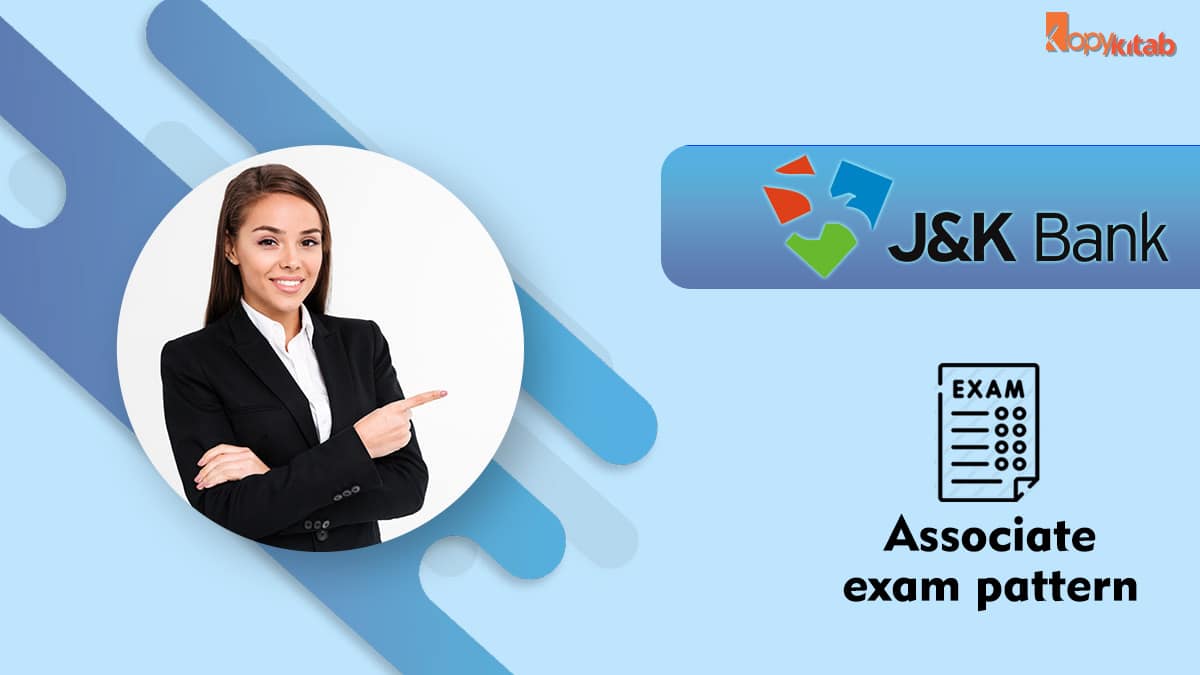 jk bank associate exam pattern