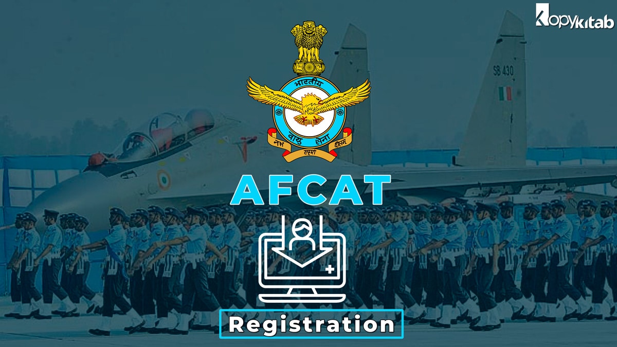 AFCAT Registration 2021