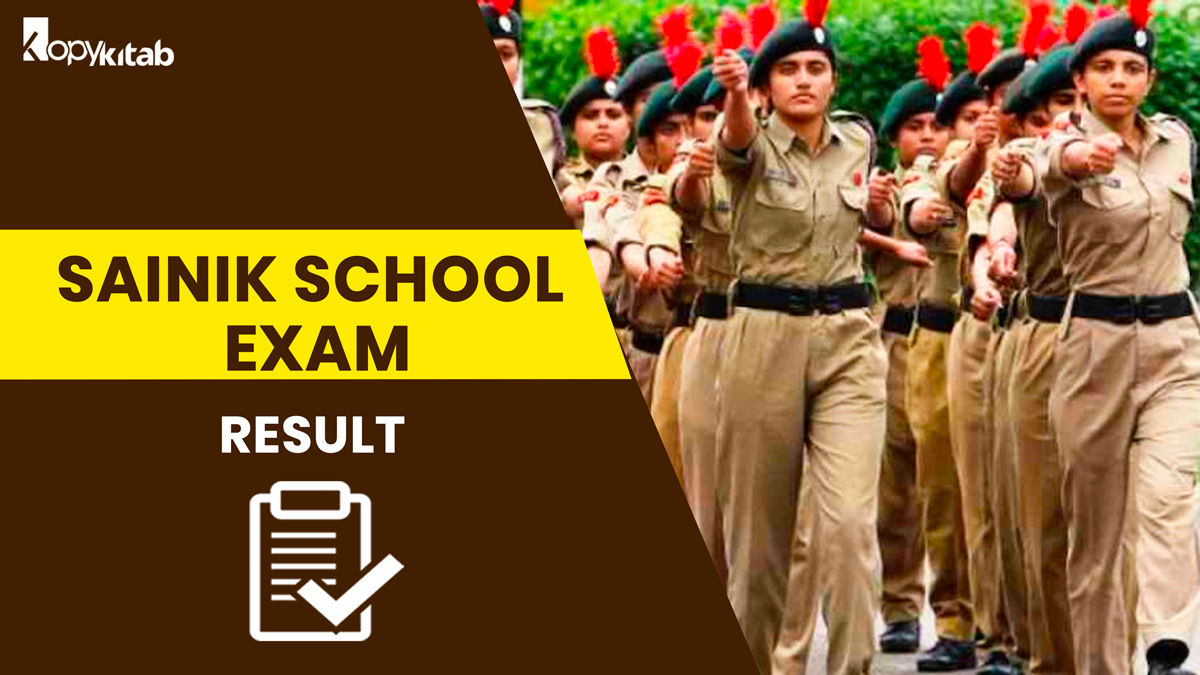Sainik School Entrance Exam Result