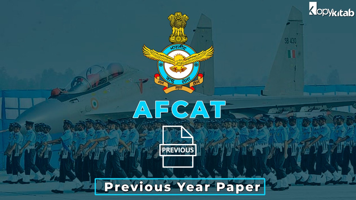 AFCAT Previous Year Papers
