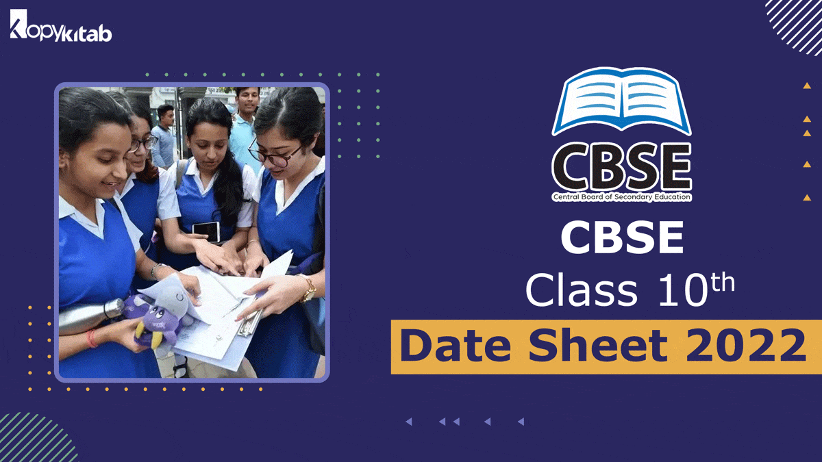 CBSE Class 10 Date Sheet