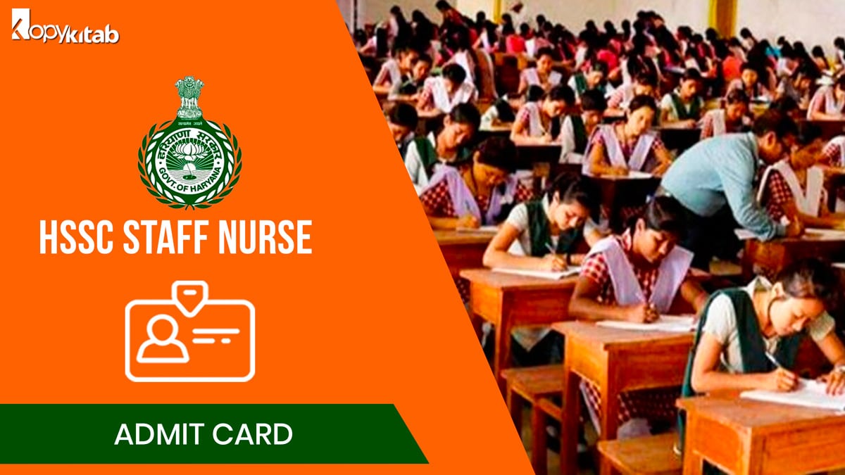 HSSC Staff Nurse Admit Card