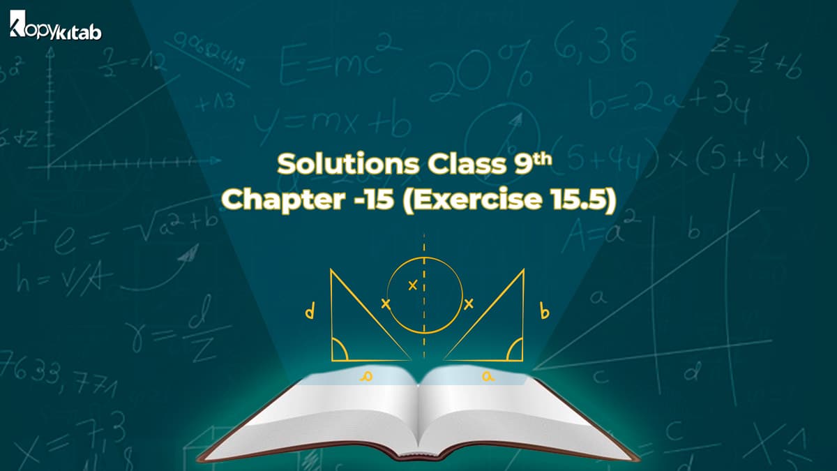 RD Sharma Class 9 Solutions Chapter 15 Exercise 15.5