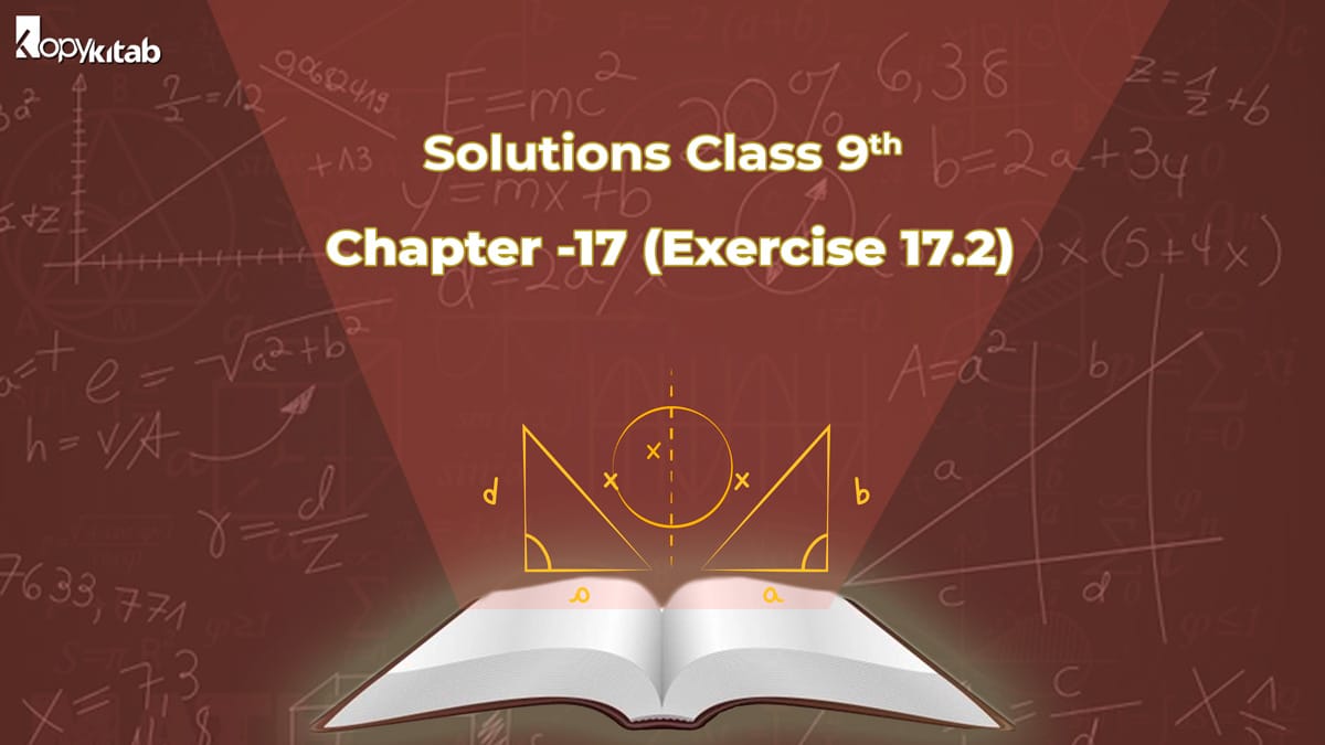RD Sharma Class 9 Solutions Chapter 17 Exercise 17.2