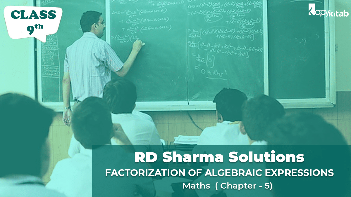 RD Sharma Solutions Class 9 Maths Chapter 5