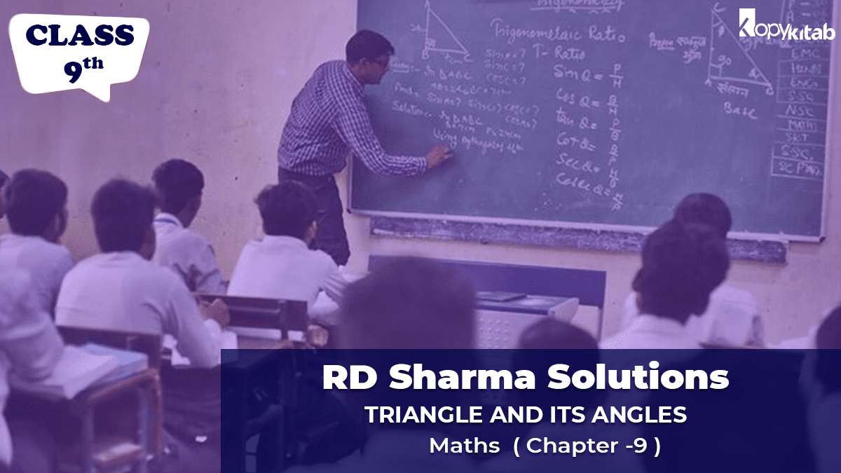 RD Sharma Solutions Class 9 Maths Chapter 9
