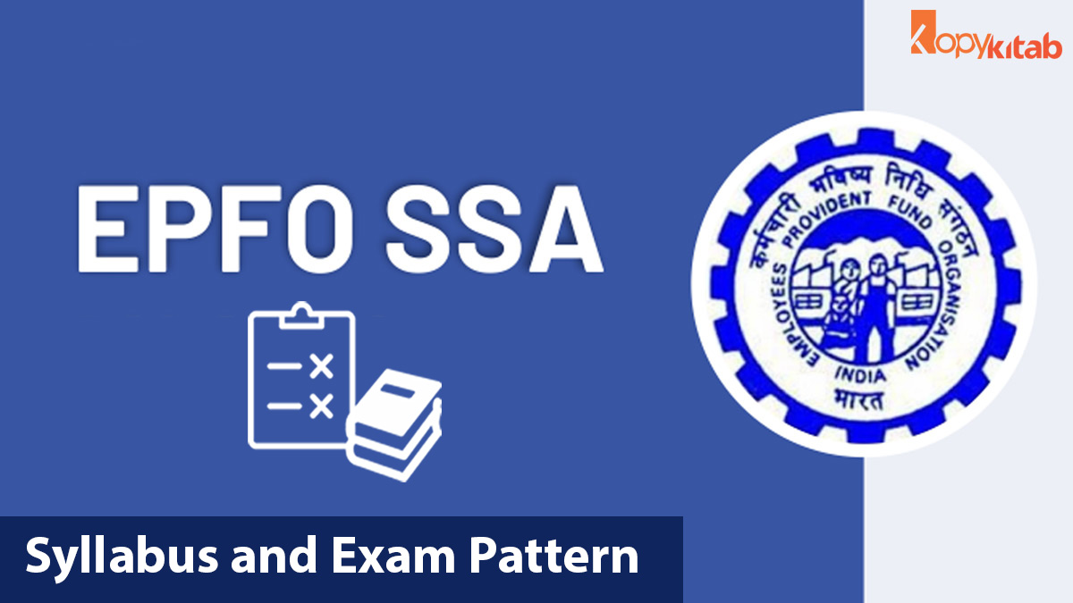 EPFO SSA Syllabus and Exam Pattern